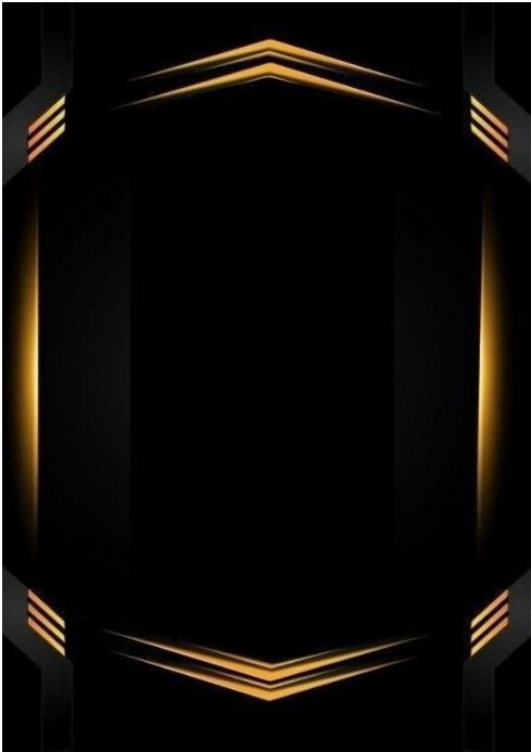 Modern & Minimal Frame Design  A4 template