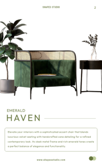 Grey Furniture Catalog US Legal Template - Page 2