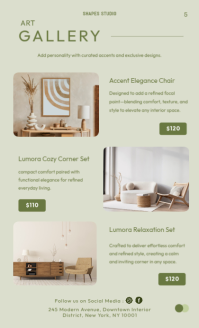 Grey Furniture Catalog US Legal Template - Page 5