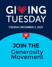 Modern & Minimal Giving Tuesday Flyer (us Letter) template