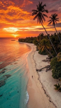 Modern & Minimal Golden Glow Digital Display (9:16) template