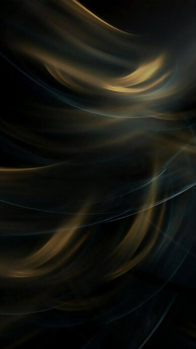 Modern & Minimal Golden Light Wave Abstract Background Digital Display (9:16) template
