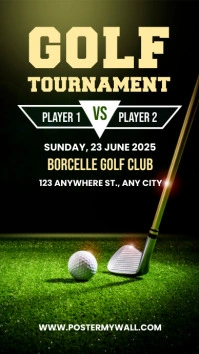 Modern & Minimal Golf Tournament Instagram St template