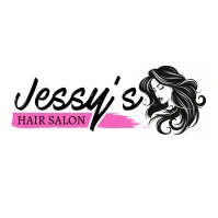 Modern & Minimal Hair Salon Logo Logótipo template