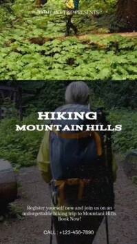 Sort Hiking Trip Instagram Reel Template