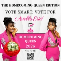 Modern & Minimal Homecoming Flyer Instagram Post Iphosti le-Instagram template