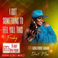 Modern & Minimal Instagram Live Instagram Pos template