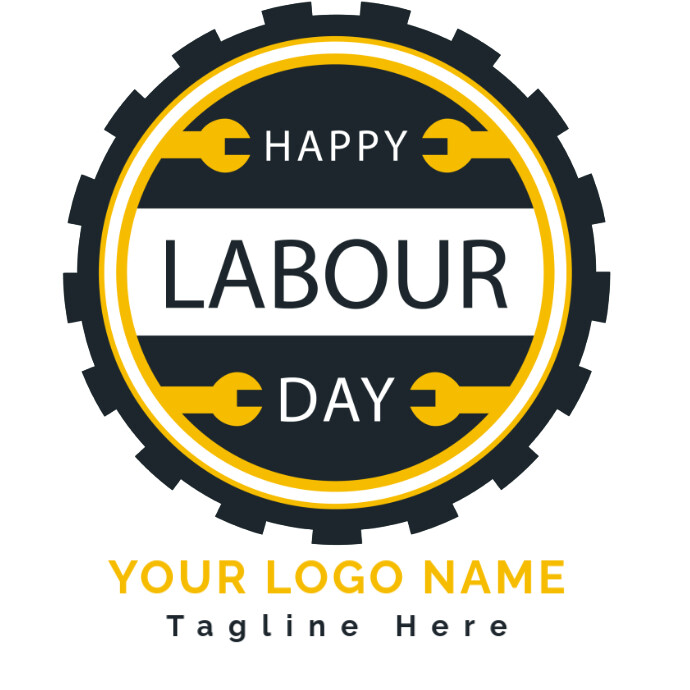 Modern & Minimal International Labor Day May 1st Badges Logo Labels Design Elements Templates Sticke Logótipo