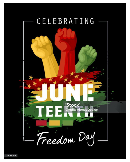 Modern & Minimal Juneteenth Instagram Portrait template