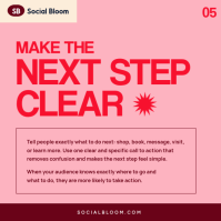 Merah Muda Marketing Strategies Square Template - Page 5