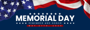 Modern & Minimal Memorial Day Tajuk Twitter template