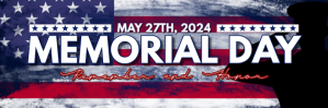 Modern & Minimal Memorial Day Tajuk Twitter template