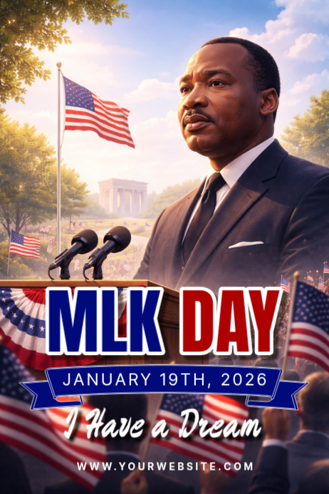 Mlk Day Celebration Posters Template | PosterMyWall