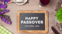 Modern & Minimal Passover  Youtube Thumbnail template