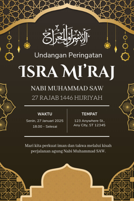 26 Poster template