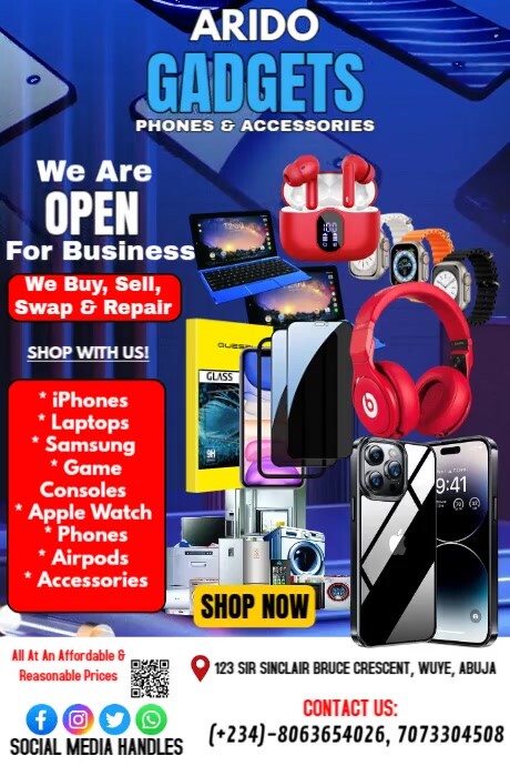 Electronics Store Promotion Template | PosterMyWall