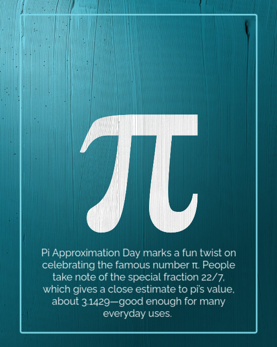 Modern & Minimal Pi Day Instagram Portrait template