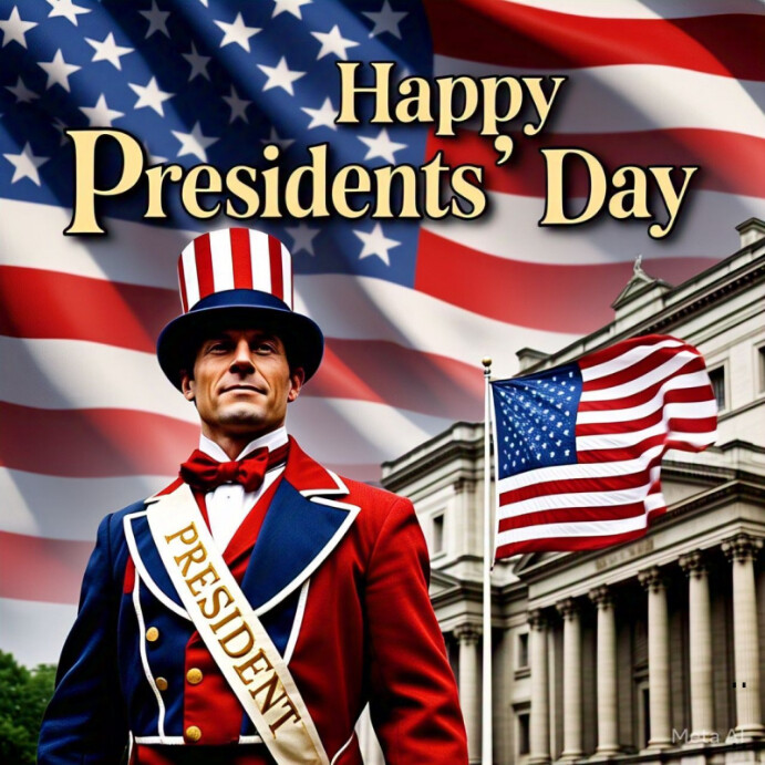 Copy of Modern & Minimal President Day Instagram Post | PosterMyWall