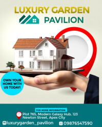 Modern & Minimal Real Estate Flyer Template  Instagram Portrait