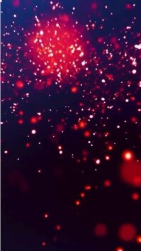Modern & Minimal Red Glowing Particles Motion Background Video Loop Digital Display (9:16) template