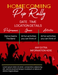 Pep Rally Flyer (US Letter) template