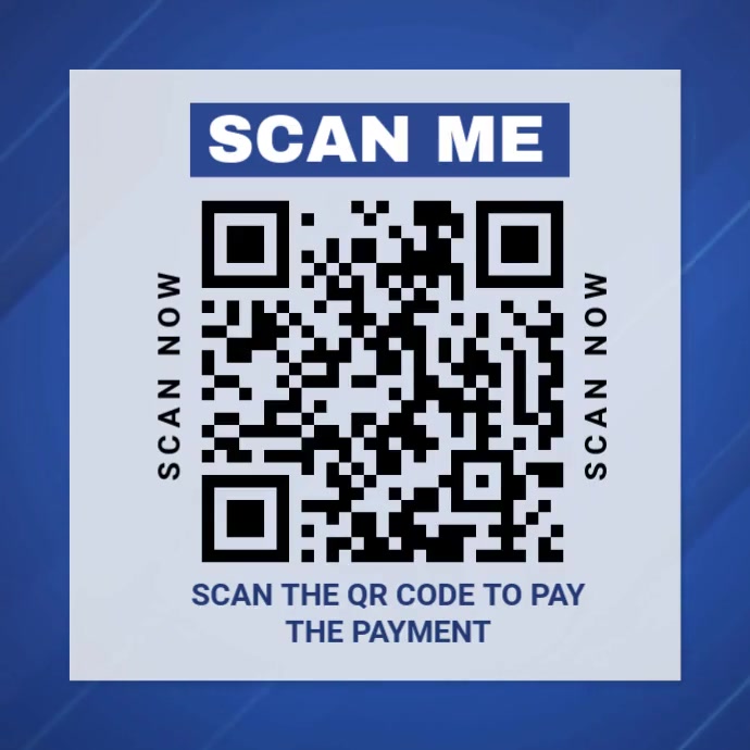 Modern & Minimal Scan Me Instagram Post template