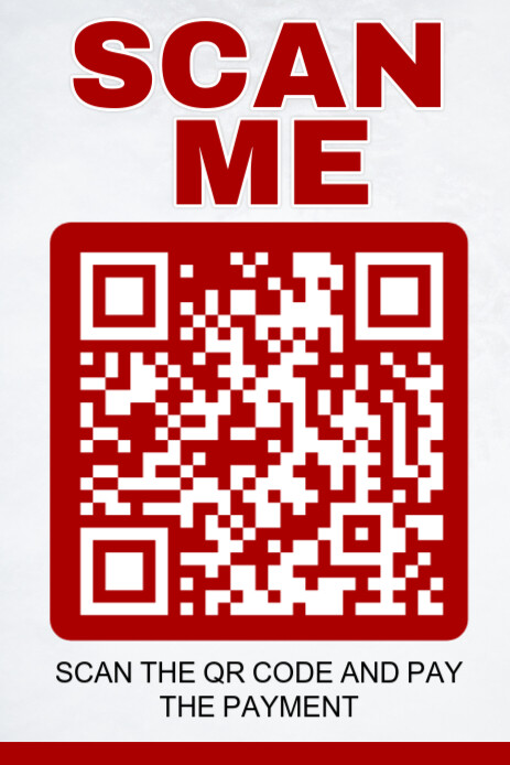 Modern & Minimal Scan Me Pinterest Graphic template