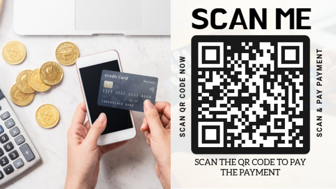 Qr Code Payment Digital Display Template | PosterMyWall