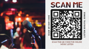 Nero Music QR Code Digitalt display Template