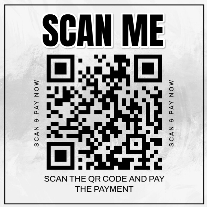 Modern & Minimal Scan Qr Code Instagram Post Template | PosterMyWall