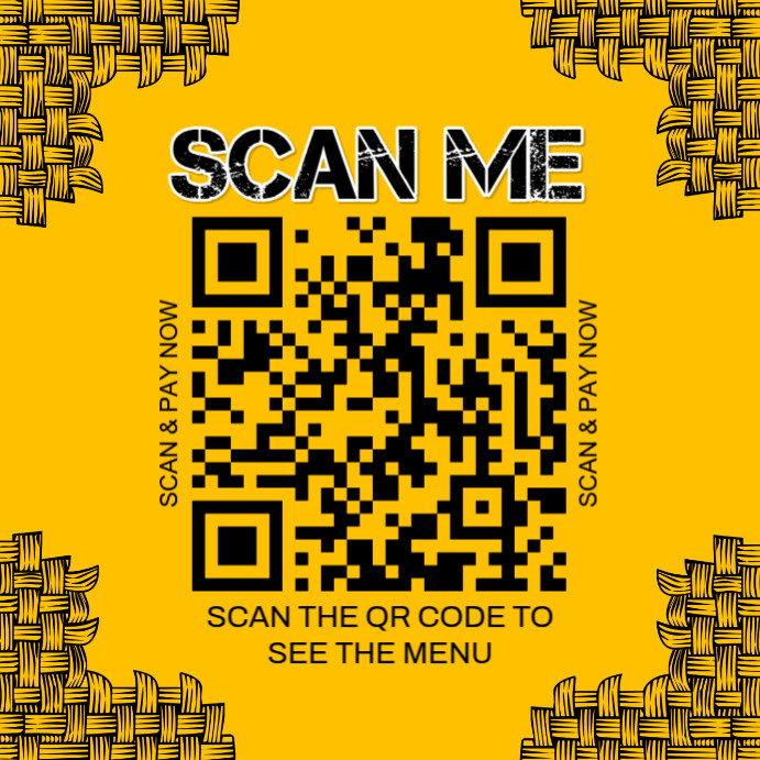 Modern & Minimal Scan Qr Code Instagram Post Template | PosterMyWall