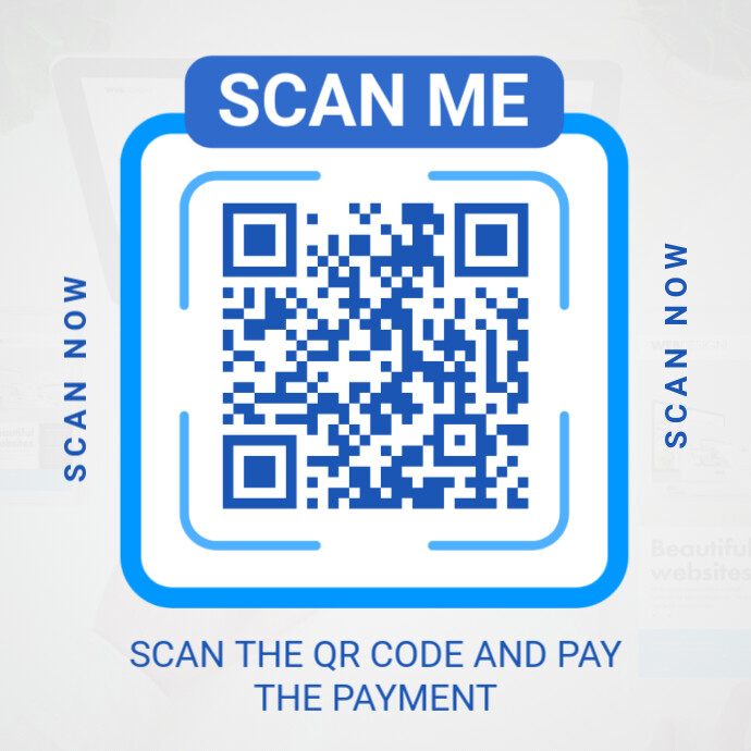 Modern & Minimal Scan Qr Code Instagram Post Template | PosterMyWall