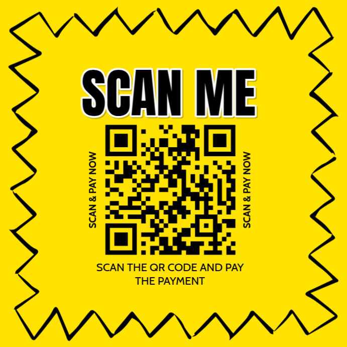 Modern & Minimal Scan Qr Code Instagram Post Template | PosterMyWall