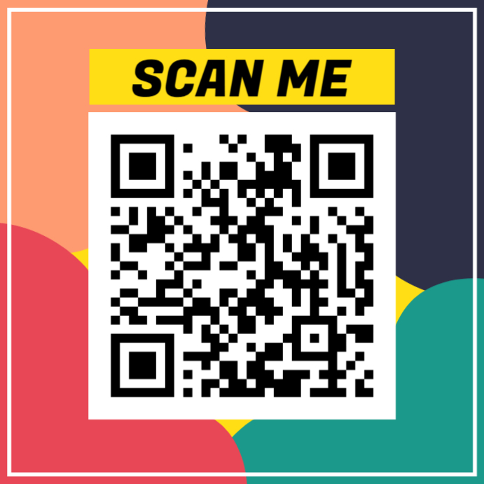 Modern & Minimal Scan Qr Code Instagram Post Template | PosterMyWall