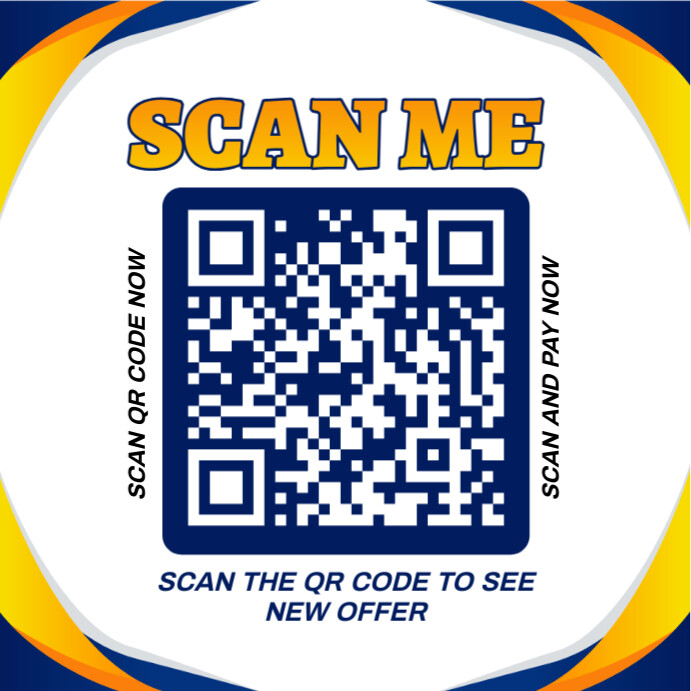 Modern & Minimal Scan Qr Code  Instagram Post Iphosti le-Instagram template