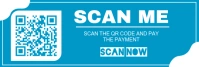 Modern & Minimal Scan Qr Code Linkedin Banner template