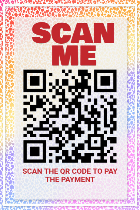 Modern & Minimal Scan Qr Code Poster Template | PosterMyWall
