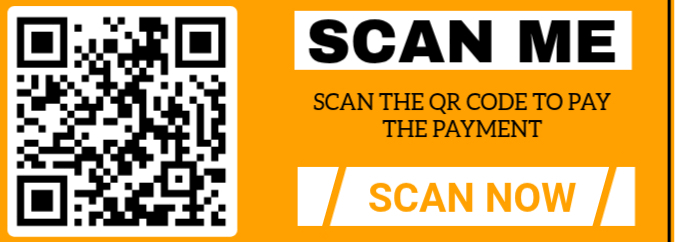 Qr Code Payment Tumblr Banner Template | PosterMyWall