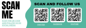 Modern & Minimal Scan Qr Code Twitter Banner template