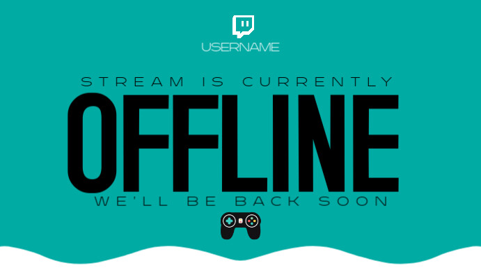 Modern & Minimal Simple Green Twitch Overlay template