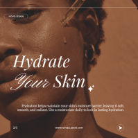 Orange Skincare Routine โพสต์บน Instagram Template - Page 3