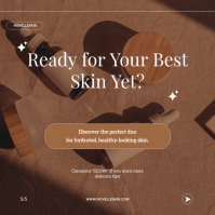Orange Skincare Routine โพสต์บน Instagram Template - Page 5