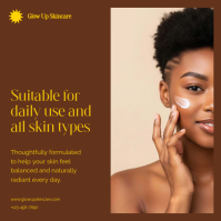 Brown Skincare Promotion Post Instagram Template - Page 3