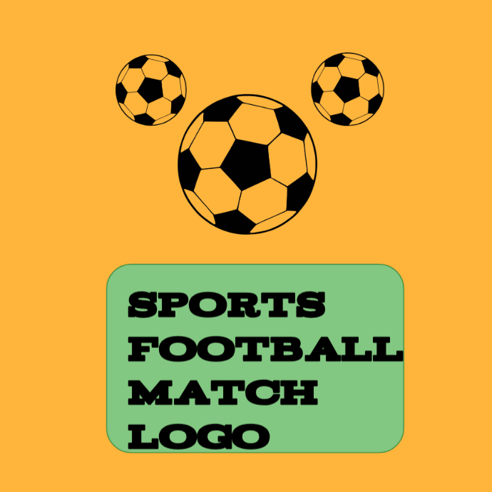 Modern & Minimal Sports Football Match Logo Template | PosterMyWall