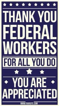 Purple Modern & Minimal Thank You Federal Workers. Thank You Flyer. Thanks. Appreciation  Instagram Story Instagram-verhaal Template