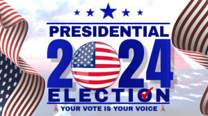 Modern & Minimal Us 2024 Presidental Election Twitter Post template