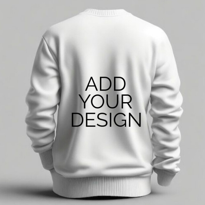 Modern & Minimal White T-shirt Mock-up Design  Logo template