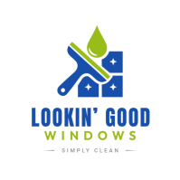 White Window Cleaning Service Logo Template