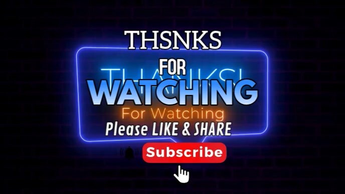 Modern & Minimal Youtube Intro And Outro Template  Youtube Thumbnail