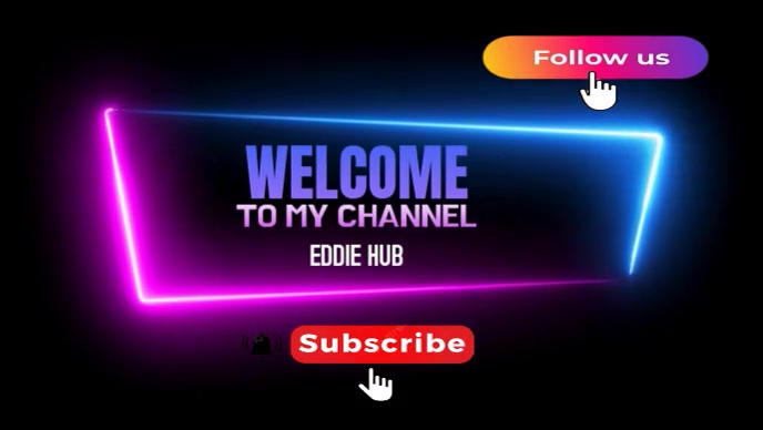 Modern & Minimal Youtube Intro And Outro Template  Youtube Thumbnail